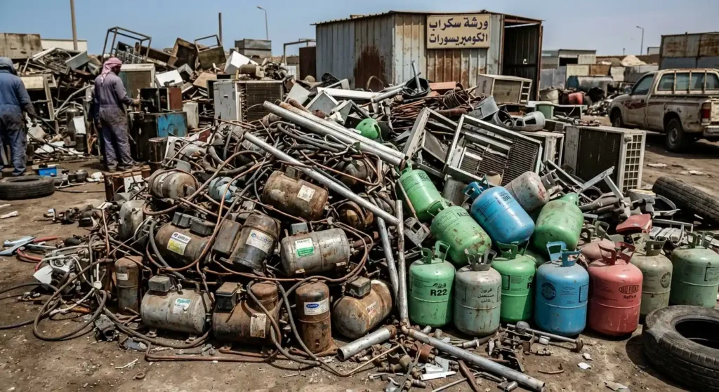 نشتري كومبريسرات المكيفات بجدة
