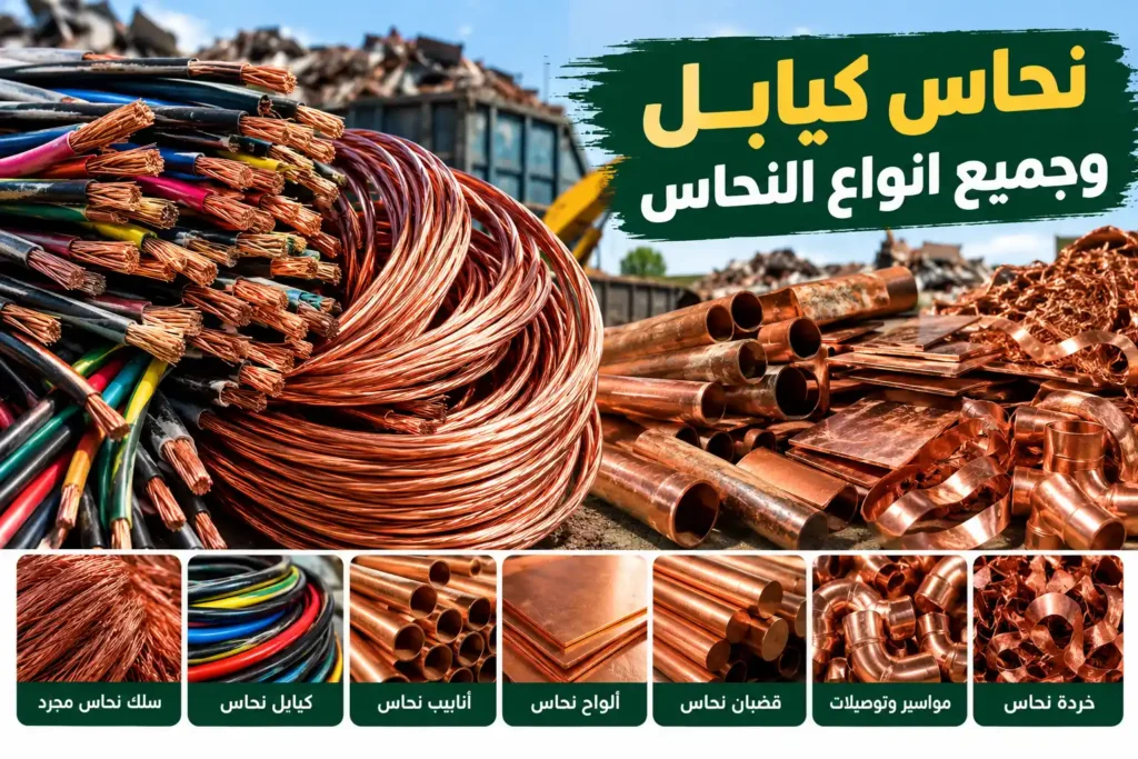 نشتري نحاس سكراب ومستعمل جدة